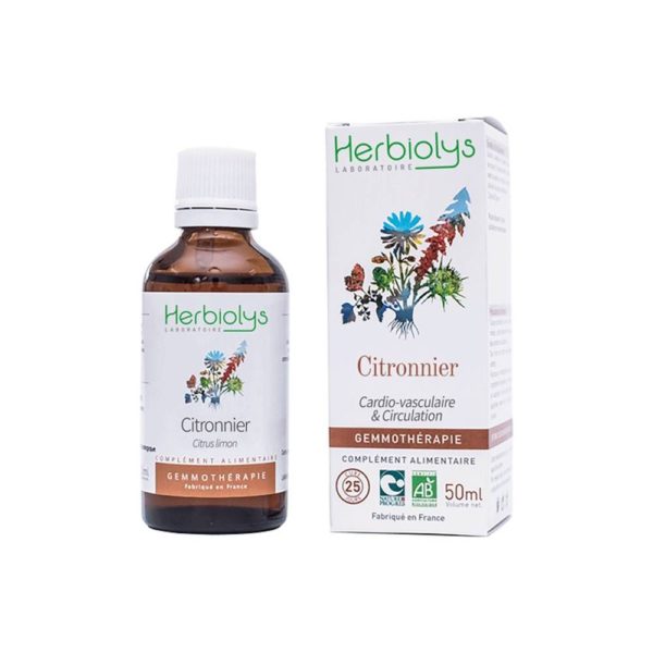 Citronnier 50ml - Concentré Herbiolys BIO - Herbiolys Herboristerie du Marais Paris