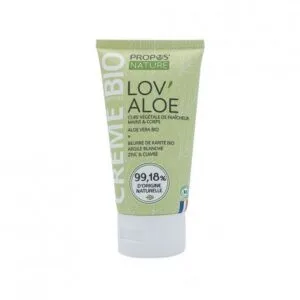 Crème Aloe Vera Bio LOV’ALOE – Hydratation naturelle visage et corps (100 ml)