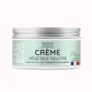 Base végétale BIO – Crème neutre visage et corps 75 ml