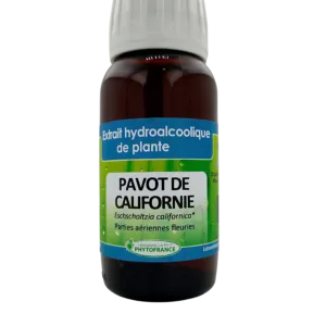 Extrait HydroAlcoolique Pavot de californie - 60ml