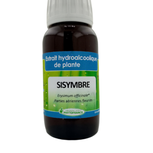 Extrait HydroAlcoolique Sysymbre Herbe aux Chantres- 60ml