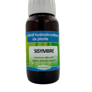 Extrait HydroAlcoolique Sysymbre Herbe aux Chantres- 60ml