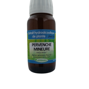 Extrait HydroAlcoolique Pervenche mineure -  60ml